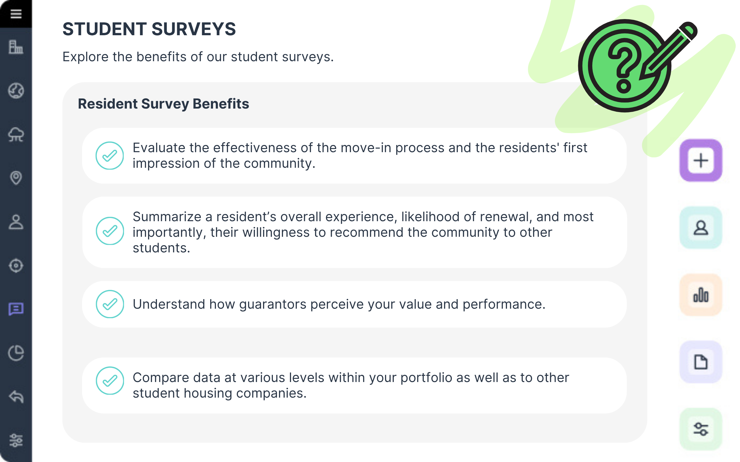 Solutions and Surveys Website Graphics