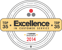 J Turner Announces the 2014 Top 35 Properties for Excellence in Customer Service